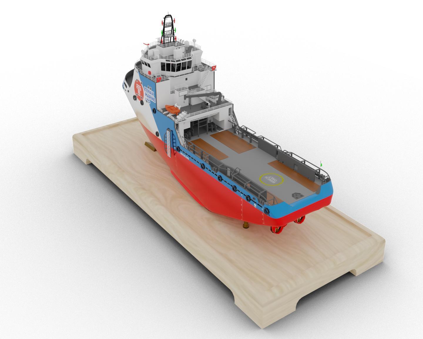 Bringing Tenax Marine’s Vision to Life with 3D Ship Modeling