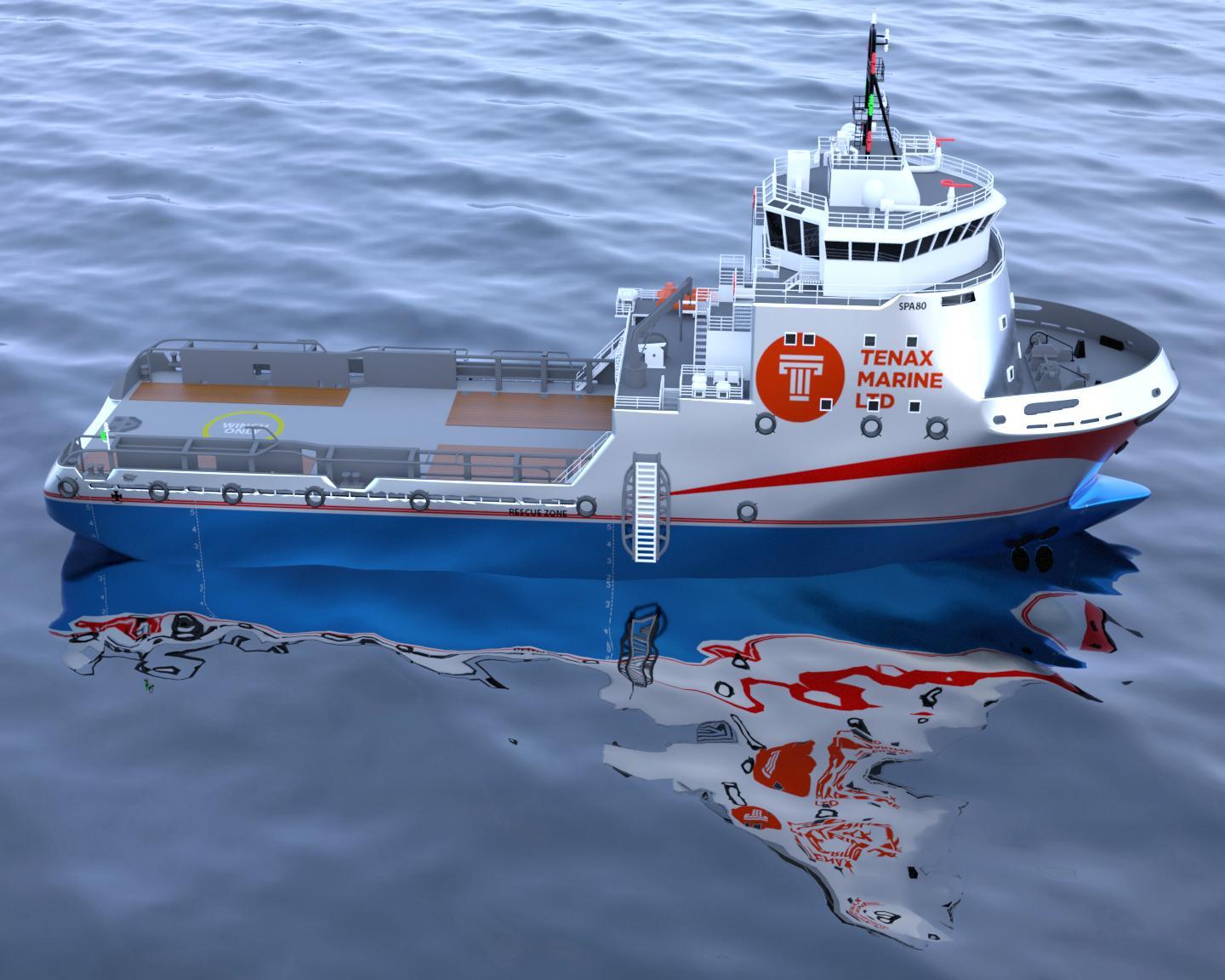 Bringing Tenax Marine’s Vision to Life with 3D Ship Modeling