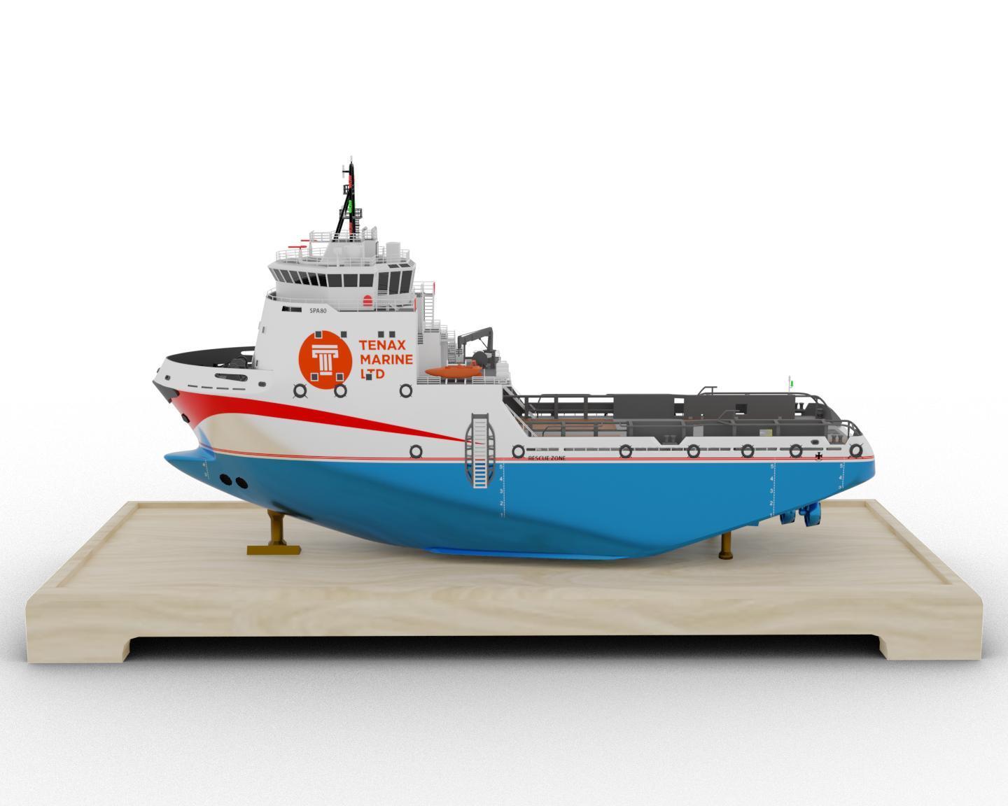 Bringing Tenax Marine’s Vision to Life with 3D Ship Modeling