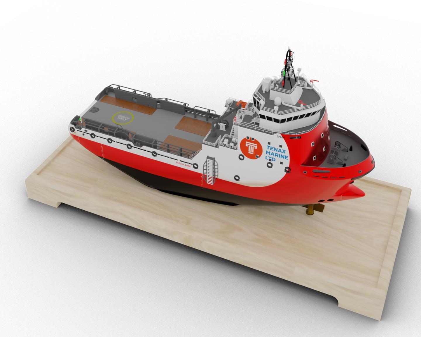Bringing Tenax Marine’s Vision to Life with 3D Ship Modeling
