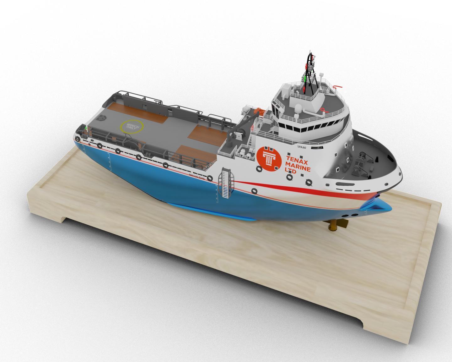 Bringing Tenax Marine’s Vision to Life with 3D Ship Modeling
