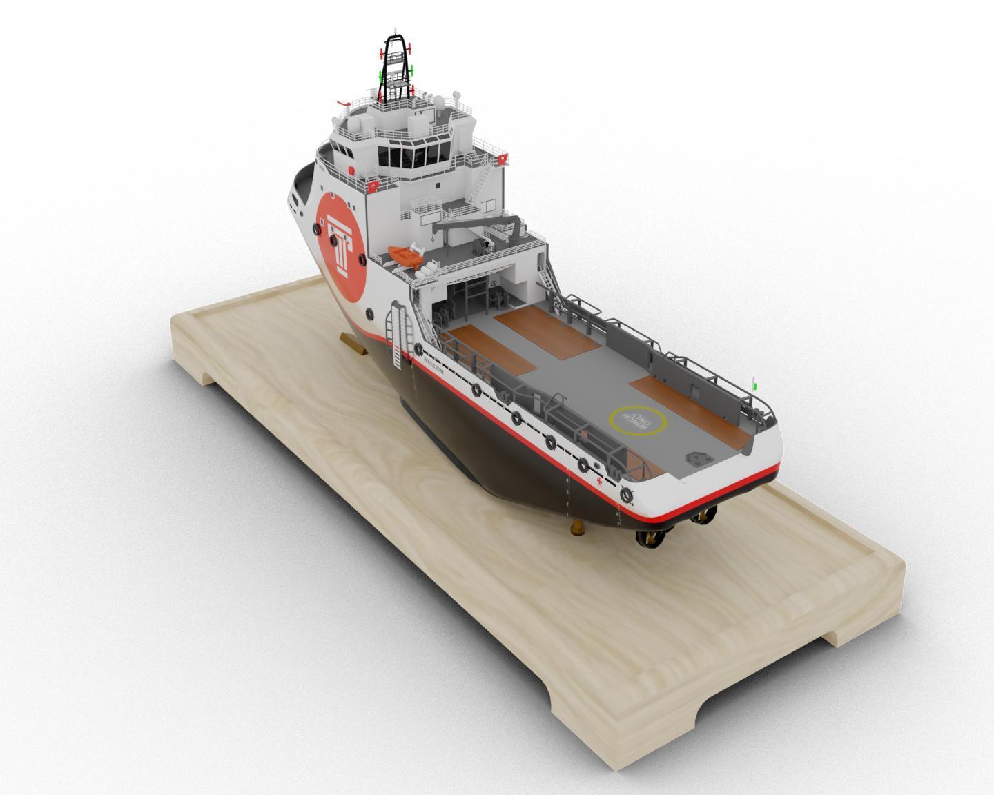 Bringing Tenax Marine’s Vision to Life with 3D Ship Modeling