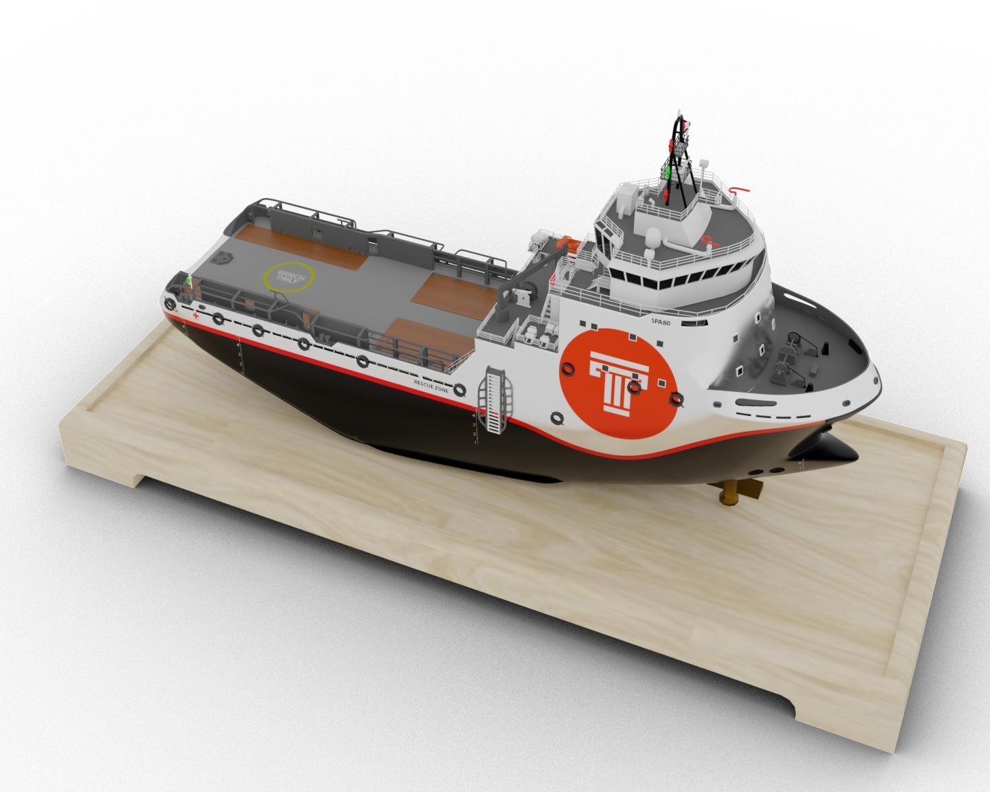Bringing Tenax Marine’s Vision to Life with 3D Ship Modeling