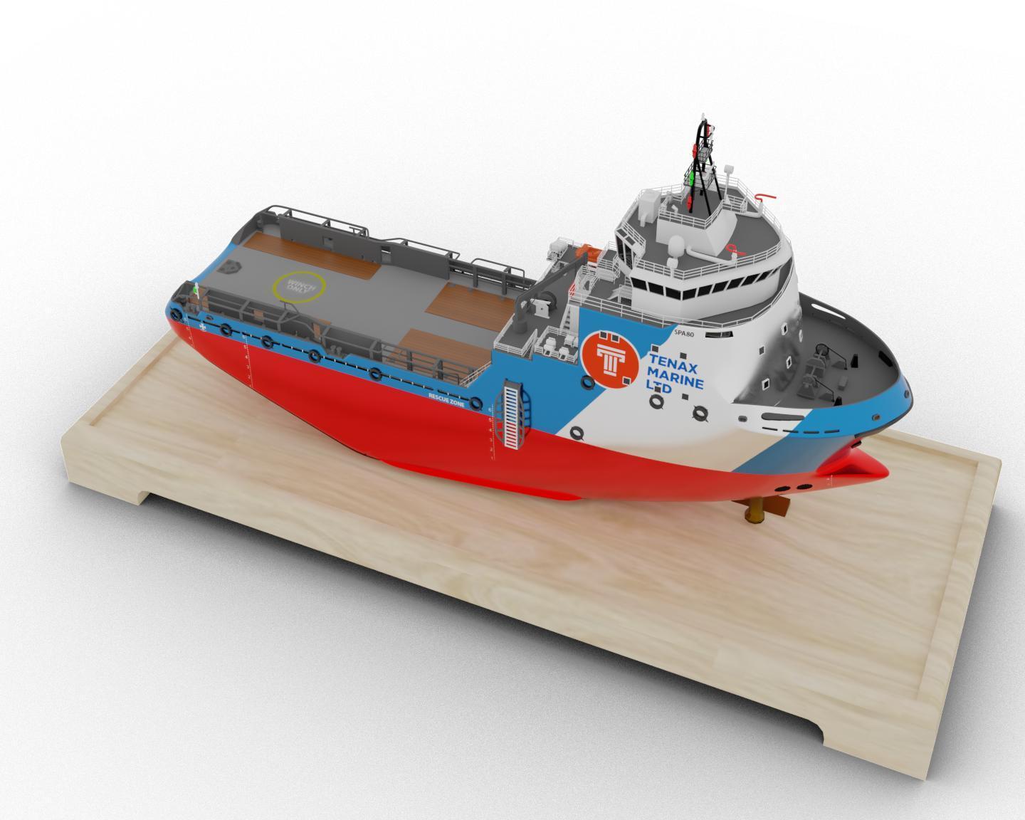 Bringing Tenax Marine’s Vision to Life with 3D Ship Modeling